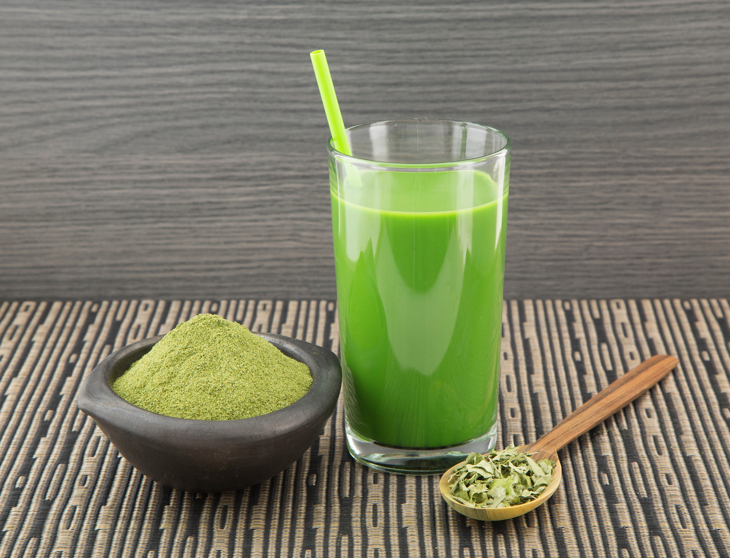 Moringa green juice - Moringa oleifera