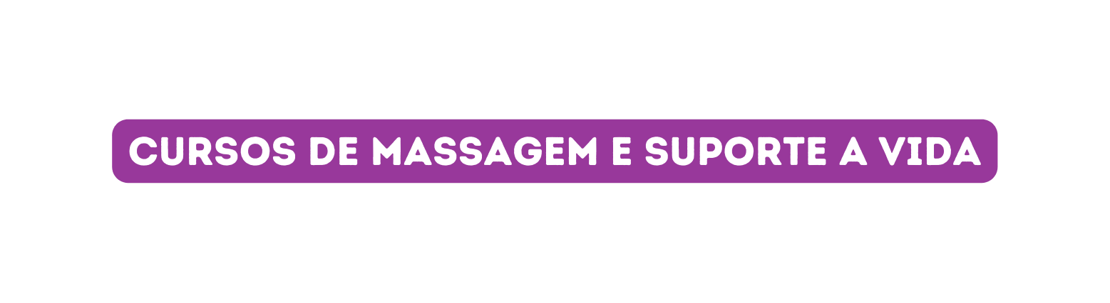 Cursos de massagem e suporte a vida