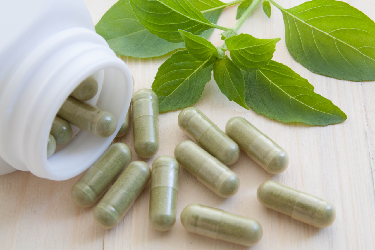 herb capsules