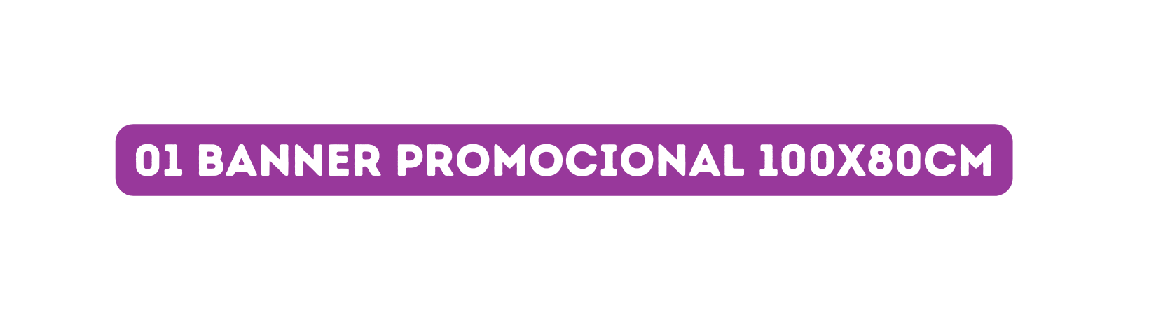 01 banner promocional 100x80cm